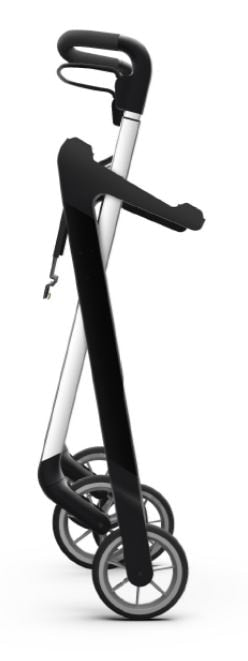 Rollbuddy Indoor Rollator: Stijlvol, Wendbaar, Stabiel Hulp voor Thuis Mobiliteit