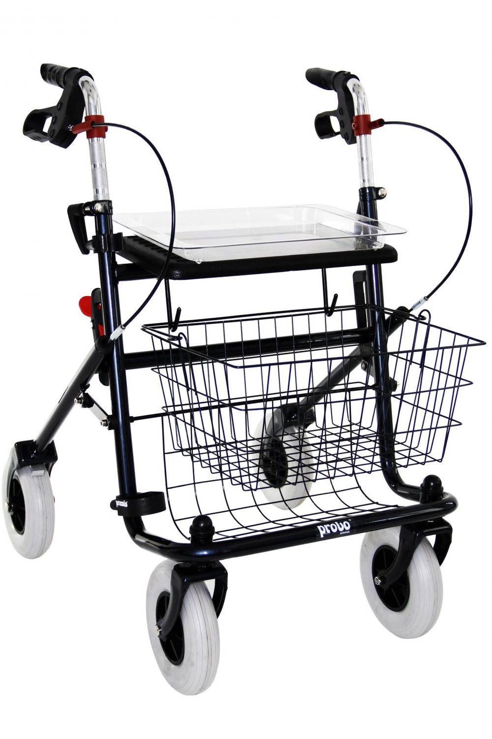 Premis Provo 2e Generatie Rollator – Verstelbare Duwbeugel, Max 120 kg
